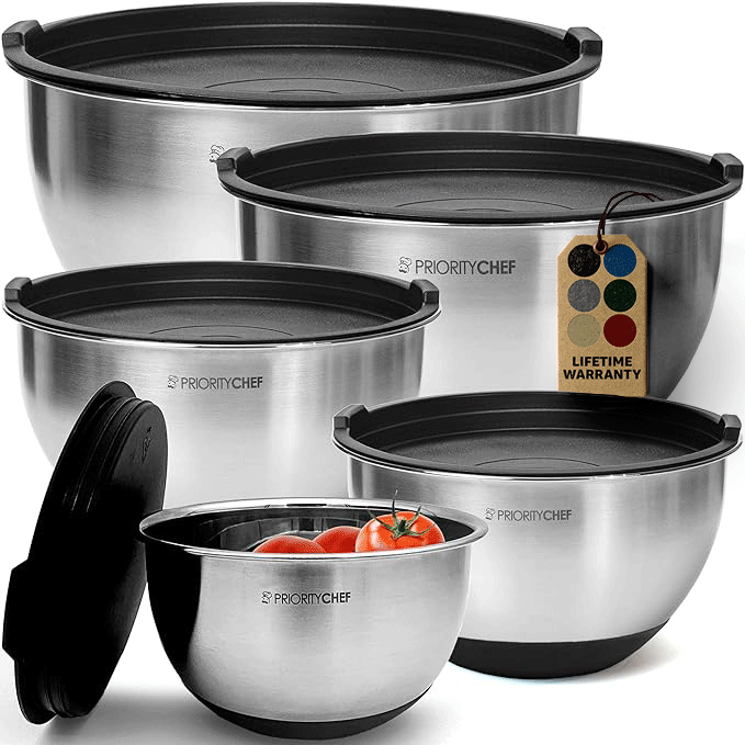 prioritychef mixing bowl set