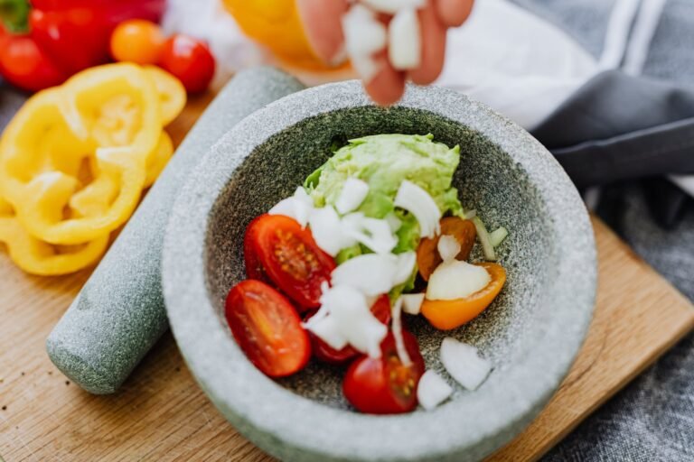 mortar and pestle set for guacamole