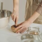 mortar and pestle set for grinding cinnamon